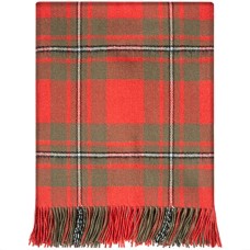 Lambswool Blanket - MacGregor Weathered Tartan 